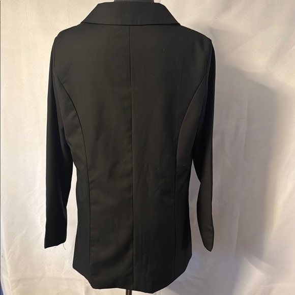 Classic Black Women's Jacket. Size L. - Picture 3 of 7
